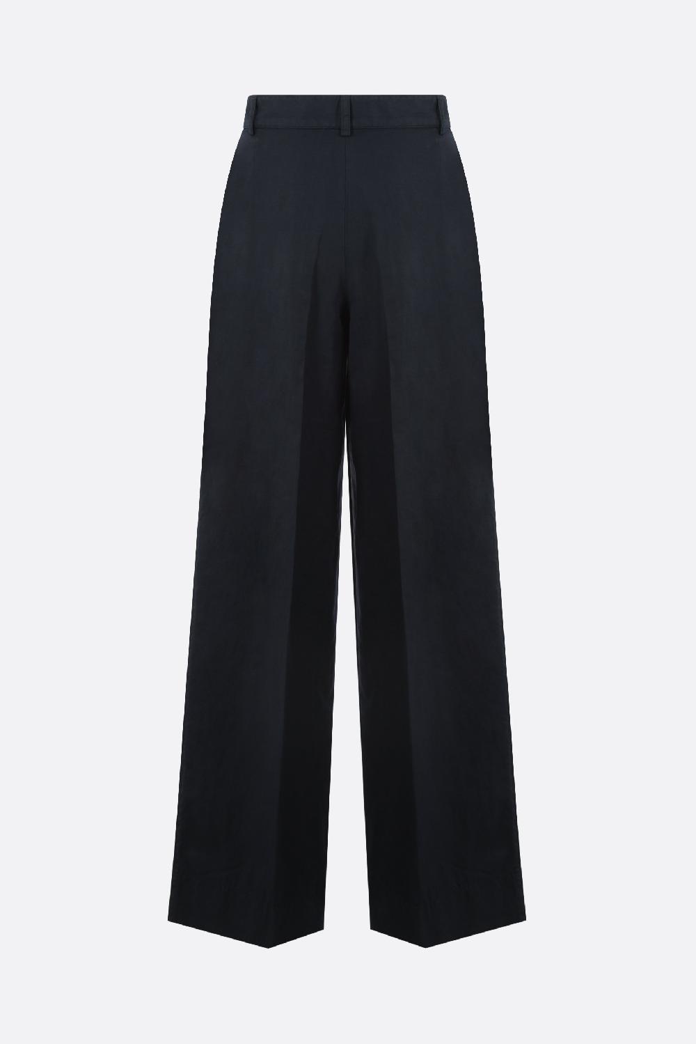 ASPESI pantalone a gamba larga in bull denim Novità