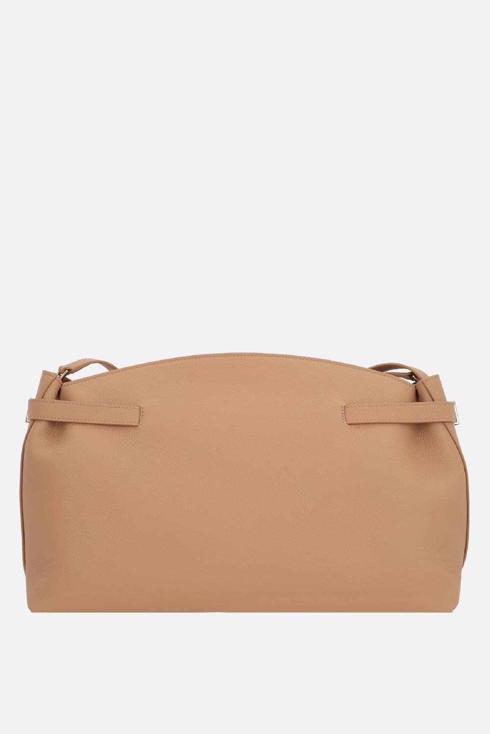 FERRAGAMO borsa a spalla Hug in pelle martellata Economico