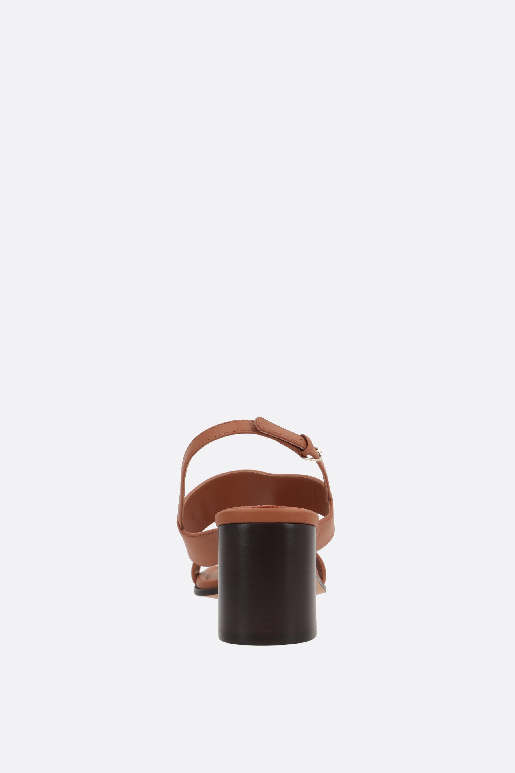 FERRAGAMO sandalo Lou in pelle liscia Offerte