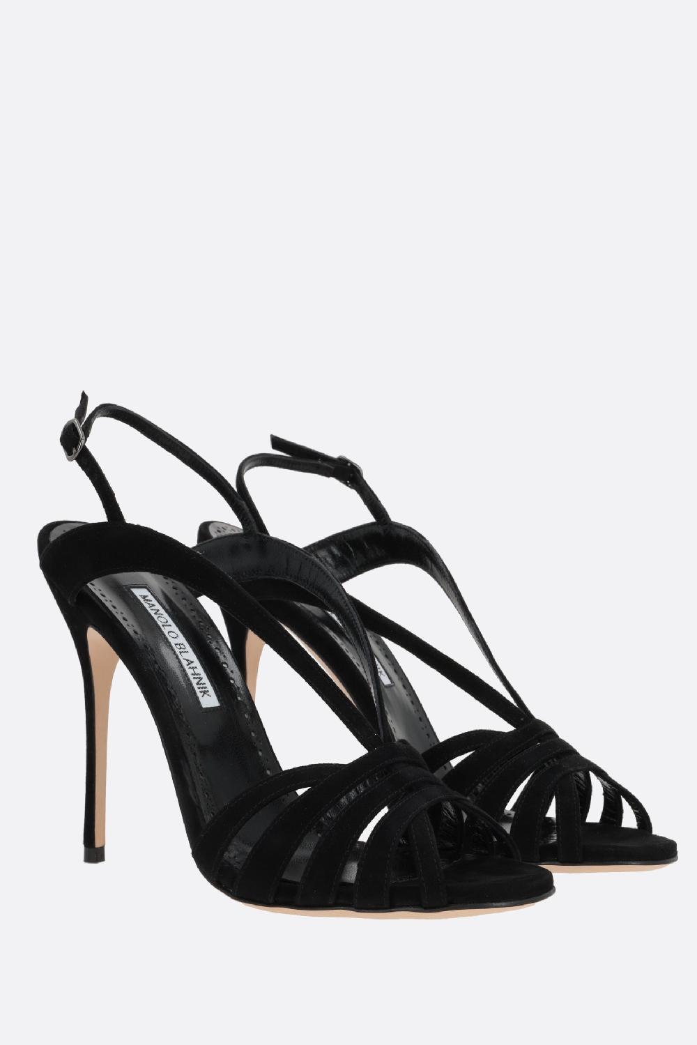 MANOLO BLAHNIK sandalo Sardina in suede 2025