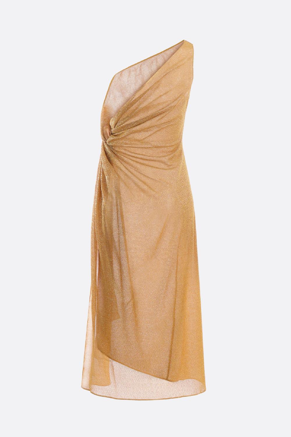 OSEREE abito monospalla in lurex Italia