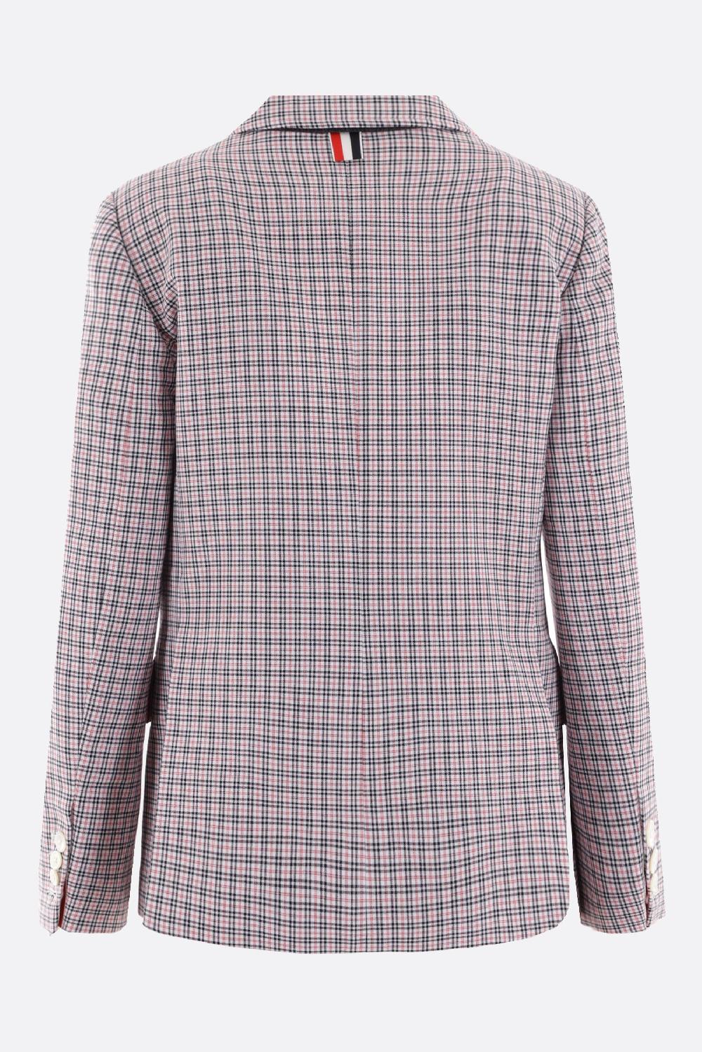 THOM BROWNE giacca monopetto in crepe di cotone Nuovo