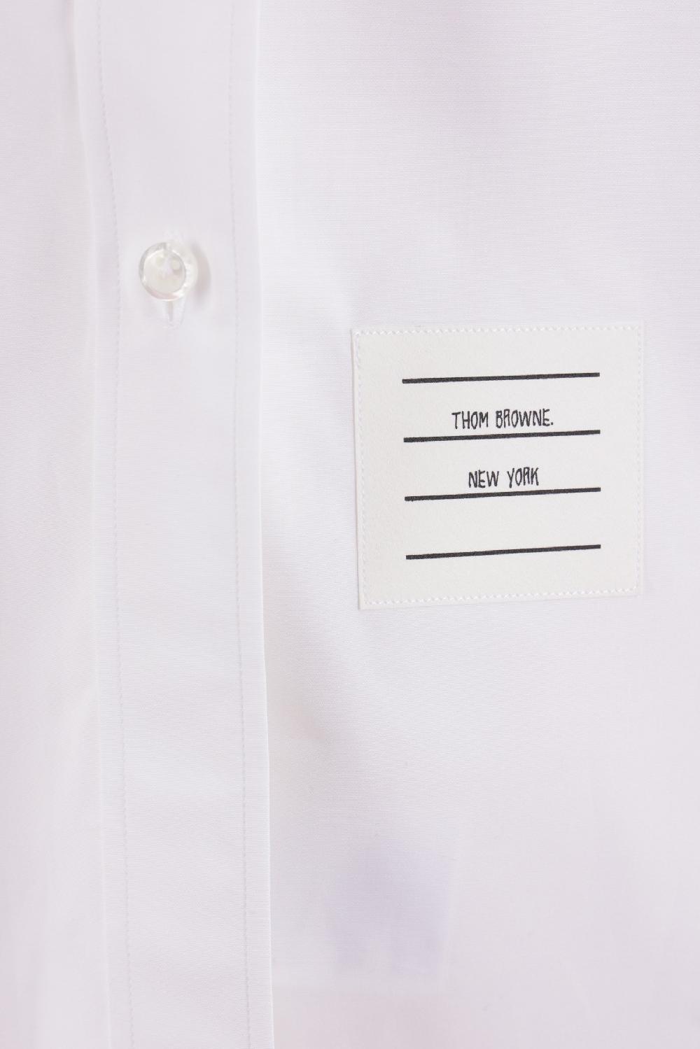 THOM BROWNE camicia oversize in popeline Qualità