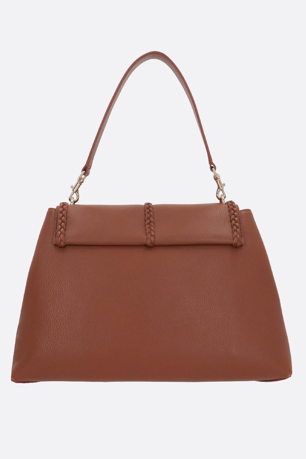 CHLOÉ borsa a spalla Penelope large in pelle martellata Promozione