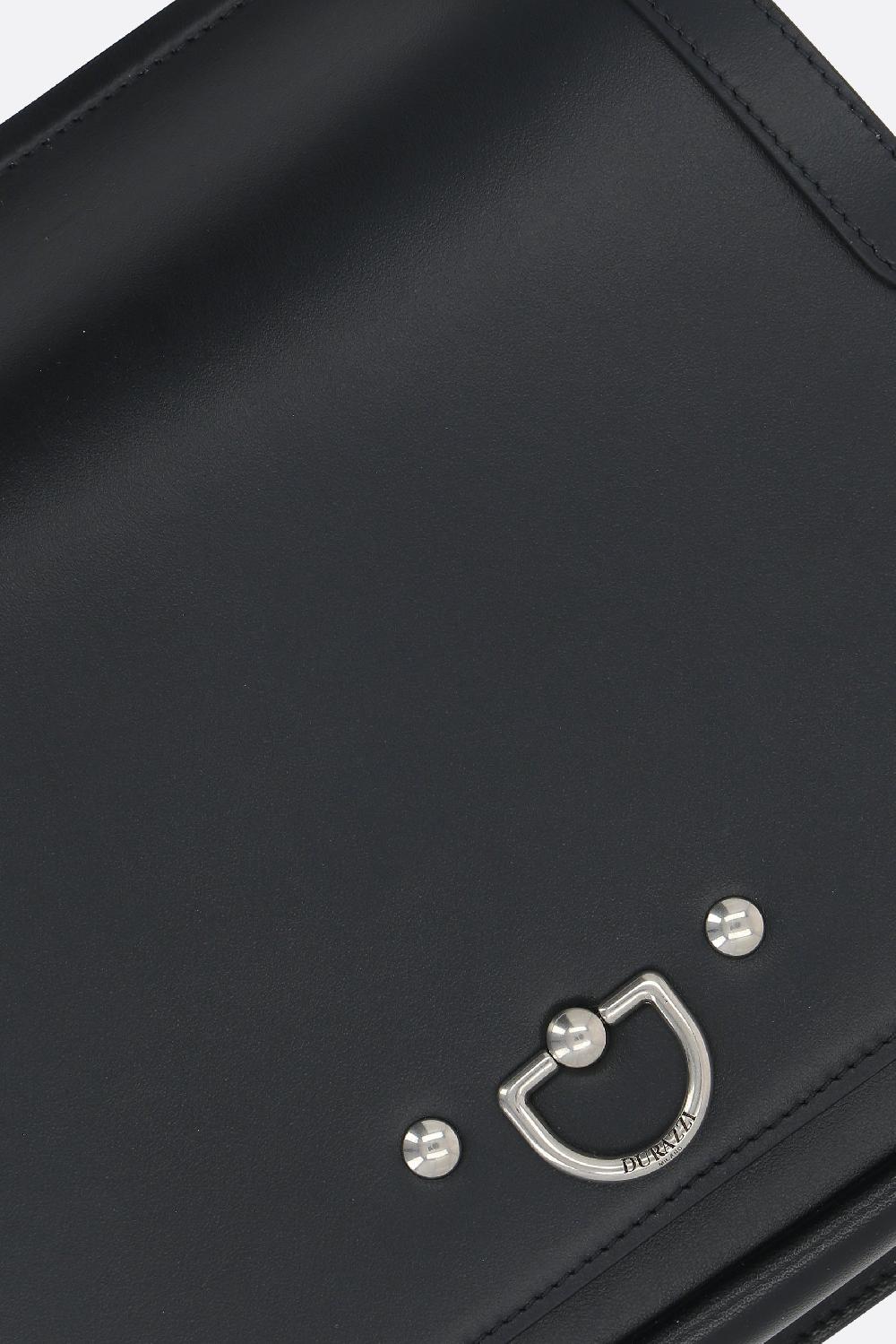DURAZZI MILANO borsa a spalla in pelle liscia Soddisfazione Garantita
