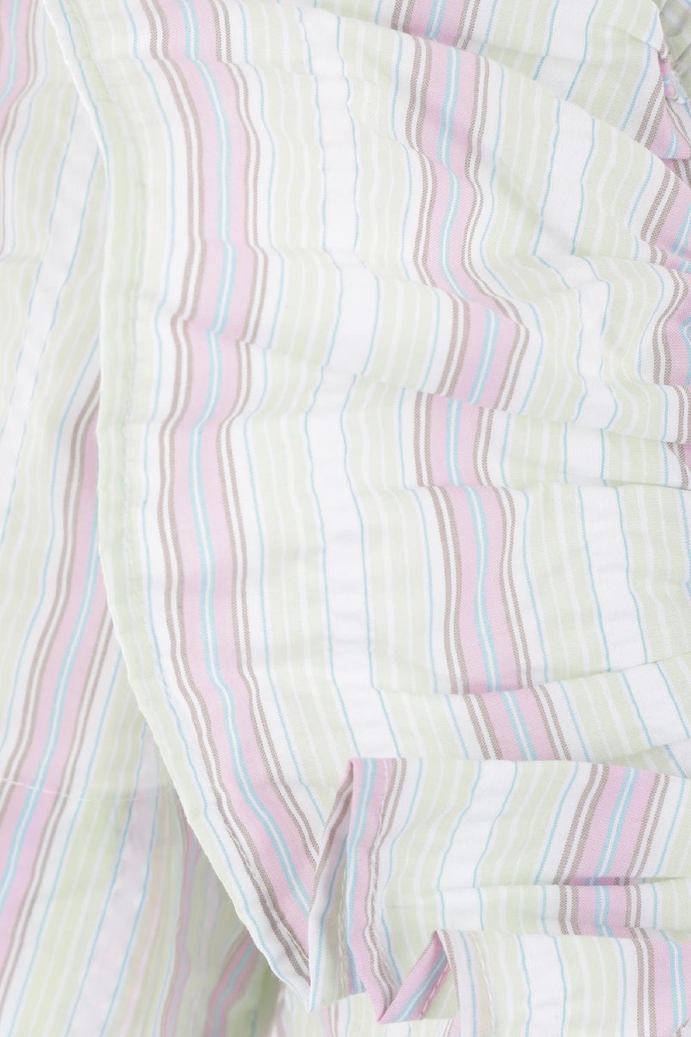 GANNI top in cotone seersucker Acquista Ora