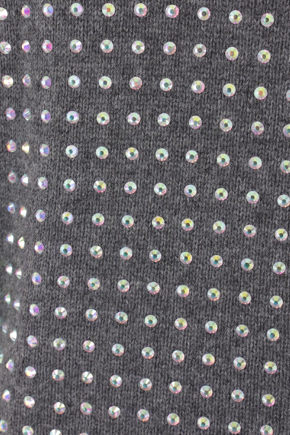 SPORTMAX pullover Uta in misto lana con strass Italy