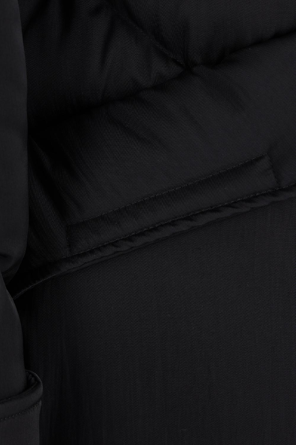 DEL CORE giubbotto imbottito in nylon froissé Spedizione Gratuita