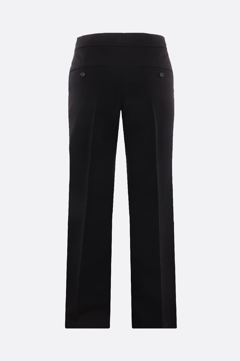 GIVENCHY pantalone flare in gabardine Sottocosto