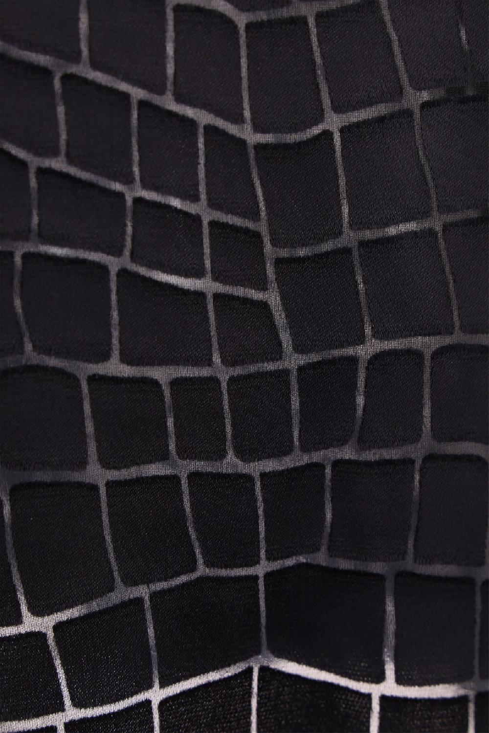 VERSACE camicia in misto seta devoré Coccodrillo Presa