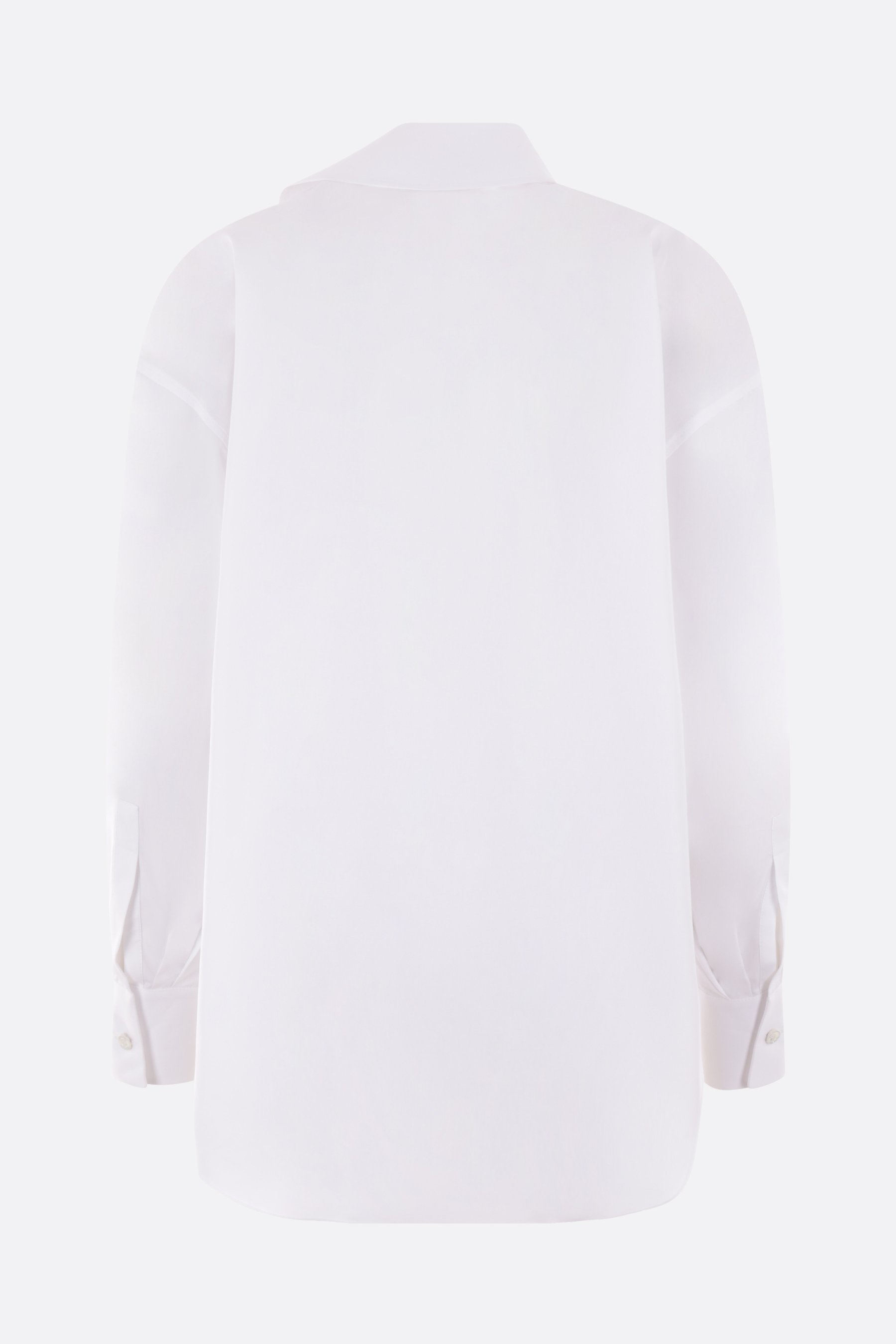 ALEXANDER McQUEEN camicia in popeline Orchid Online