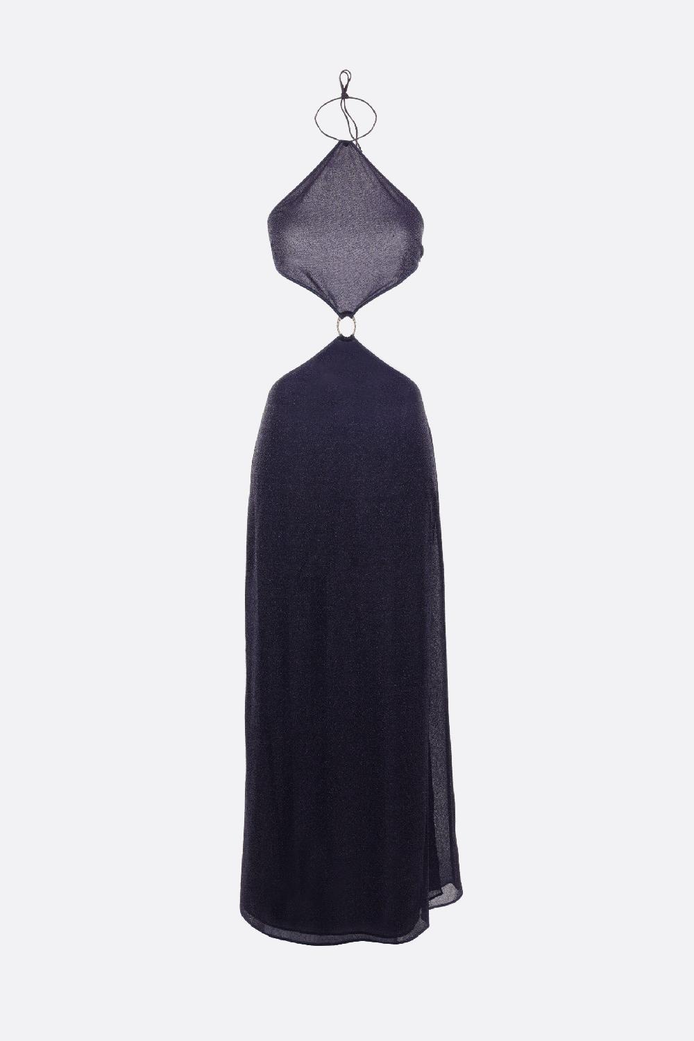 OSEREE abito lungo Lumière O Gem Diamond in lurex