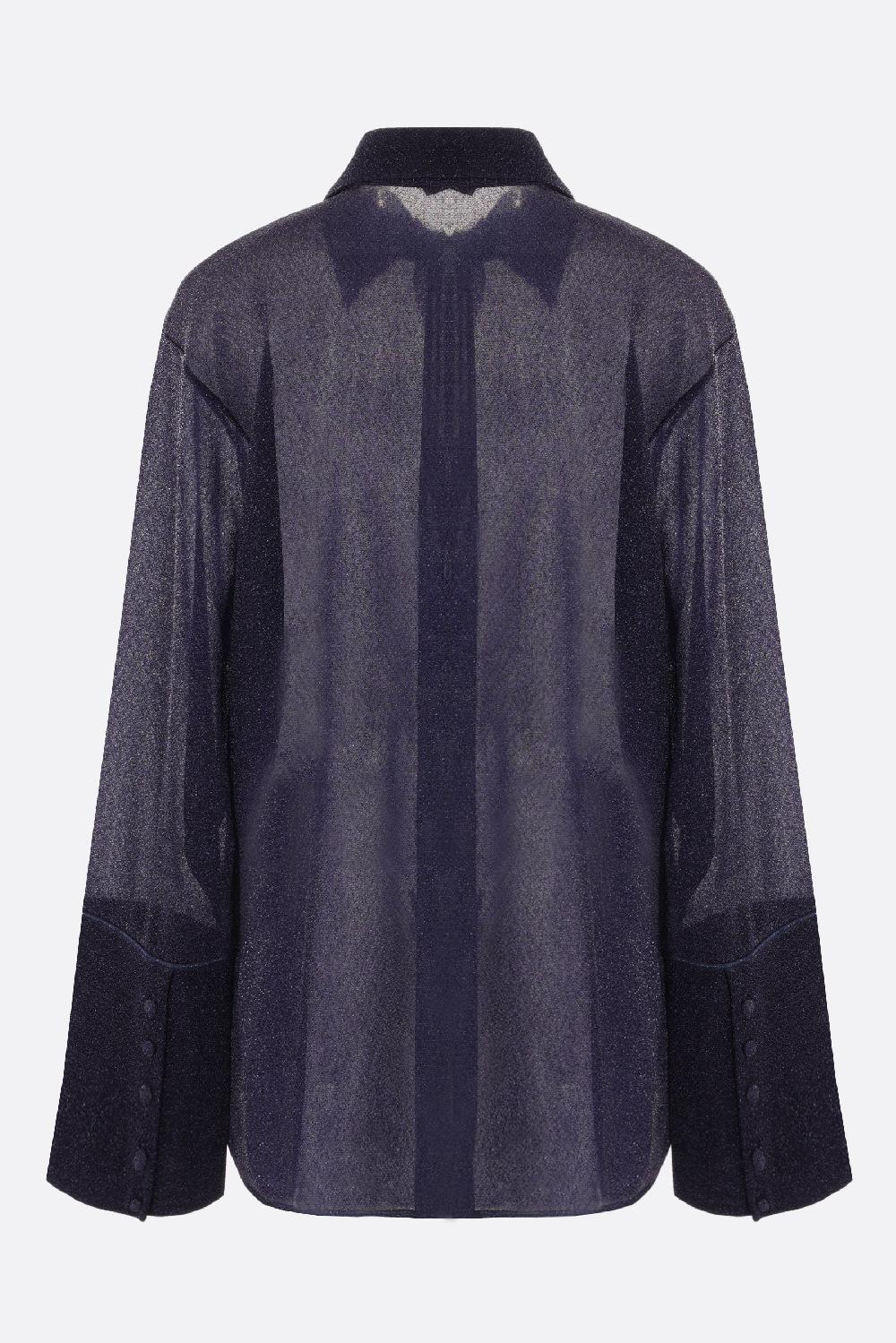 OSEREE camicia Lumière in lurex Moda