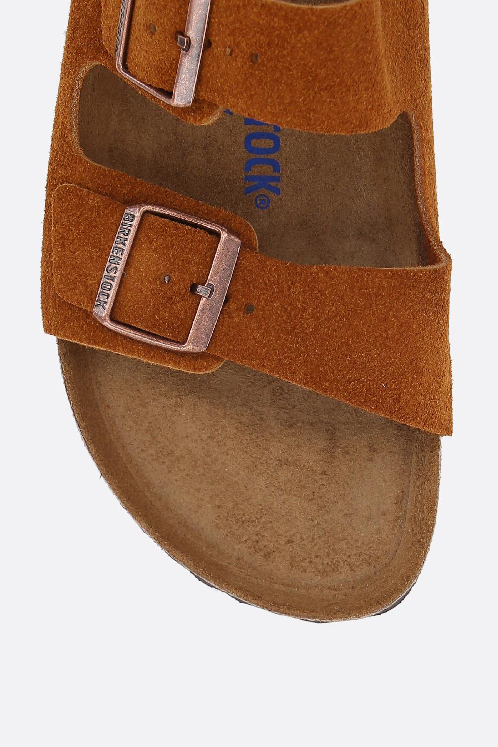 BIRKENSTOCK sandalo flat Arizona BS in suede (Narrow Fit) Pezzi Unici