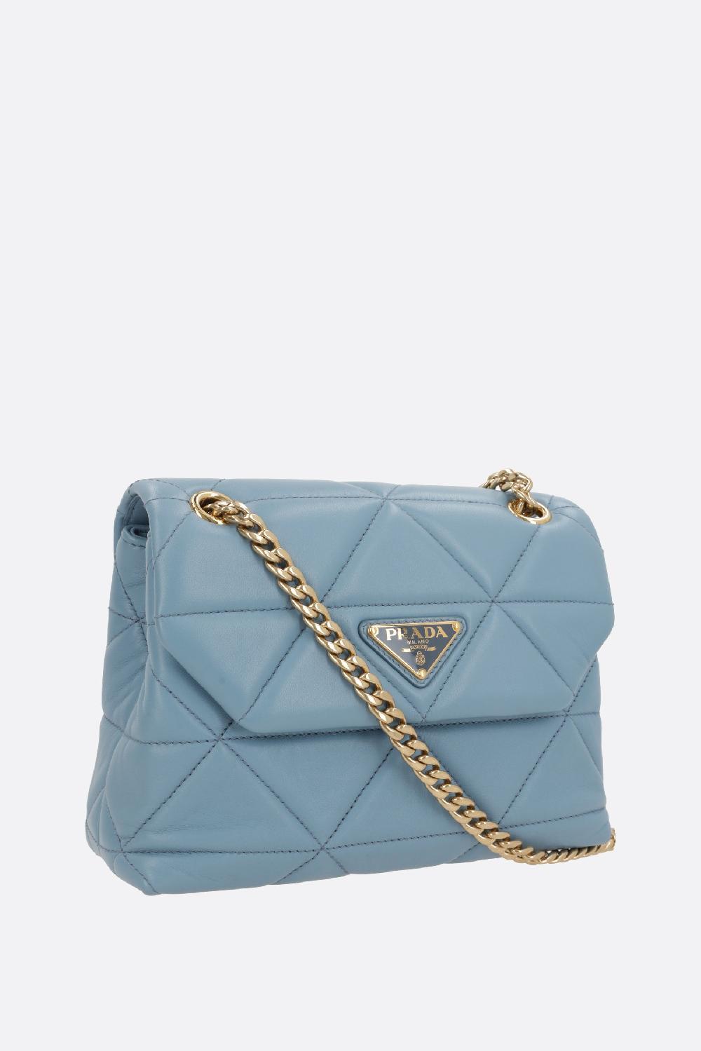 PRADA borsa a spalla in nappa matelassé Shopping Online