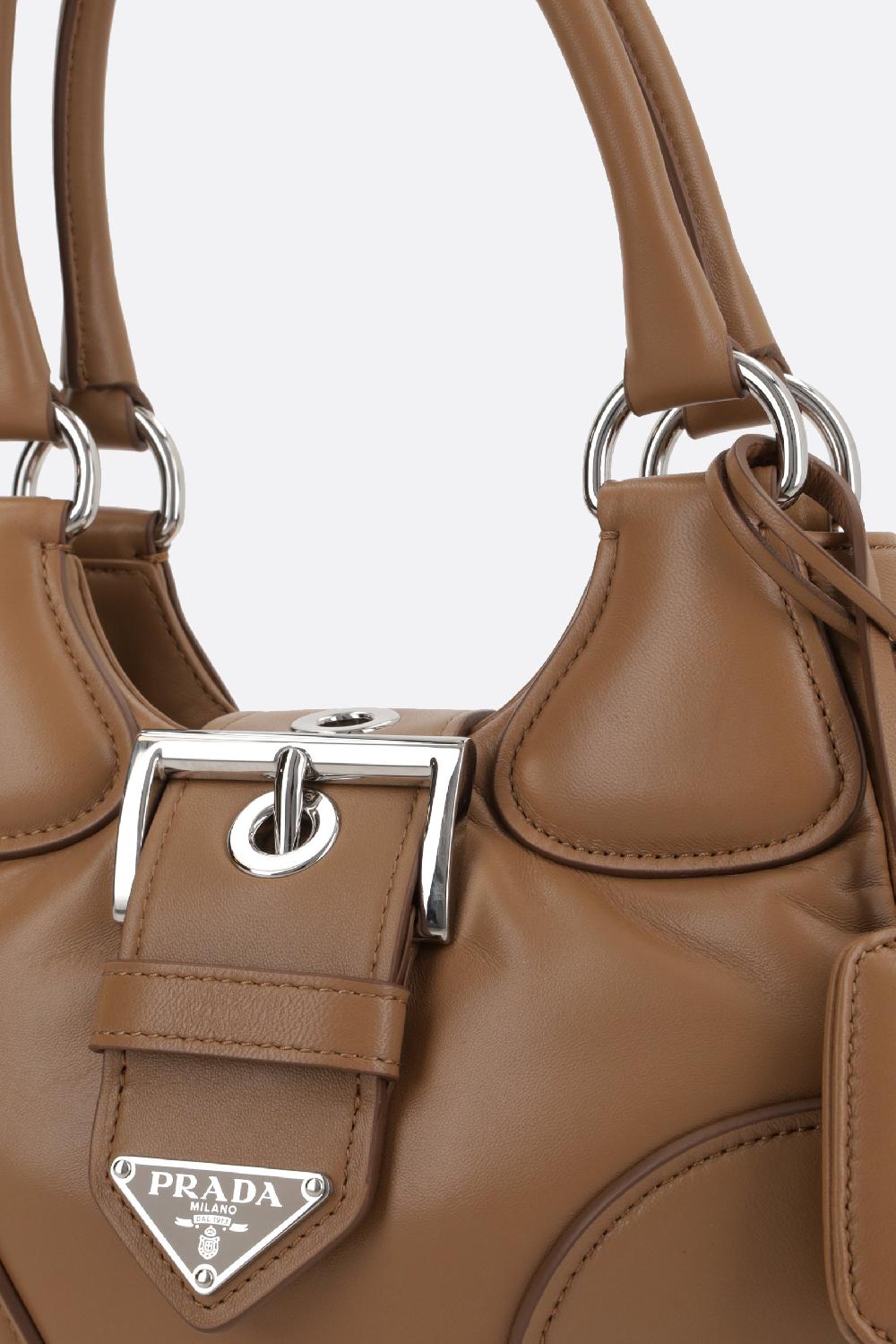PRADA borsa a mano Prada Moon in nappa imbottita Sconto