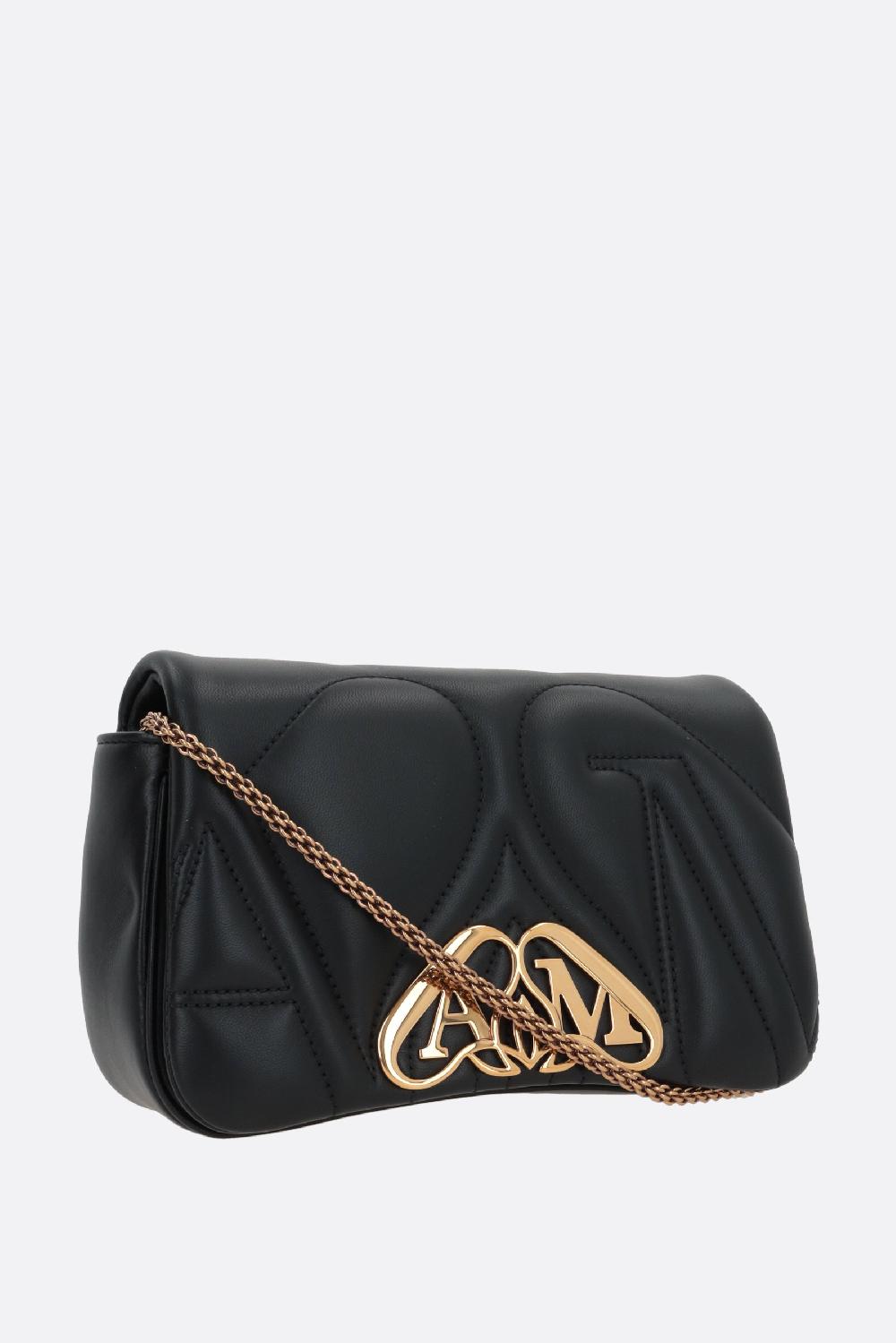 ALEXANDER McQUEEN borsa a spalla The Seal mini in nappa matelassé Offerta