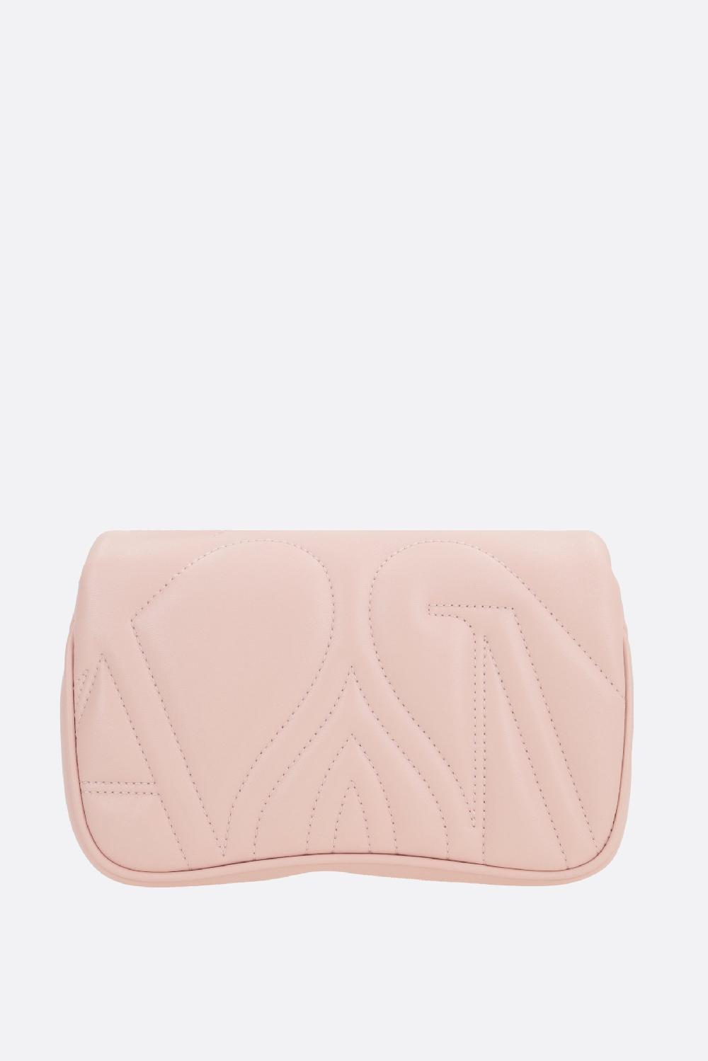 ALEXANDER McQUEEN borsa a spalla The Seal mini in nappa matelassé Economico