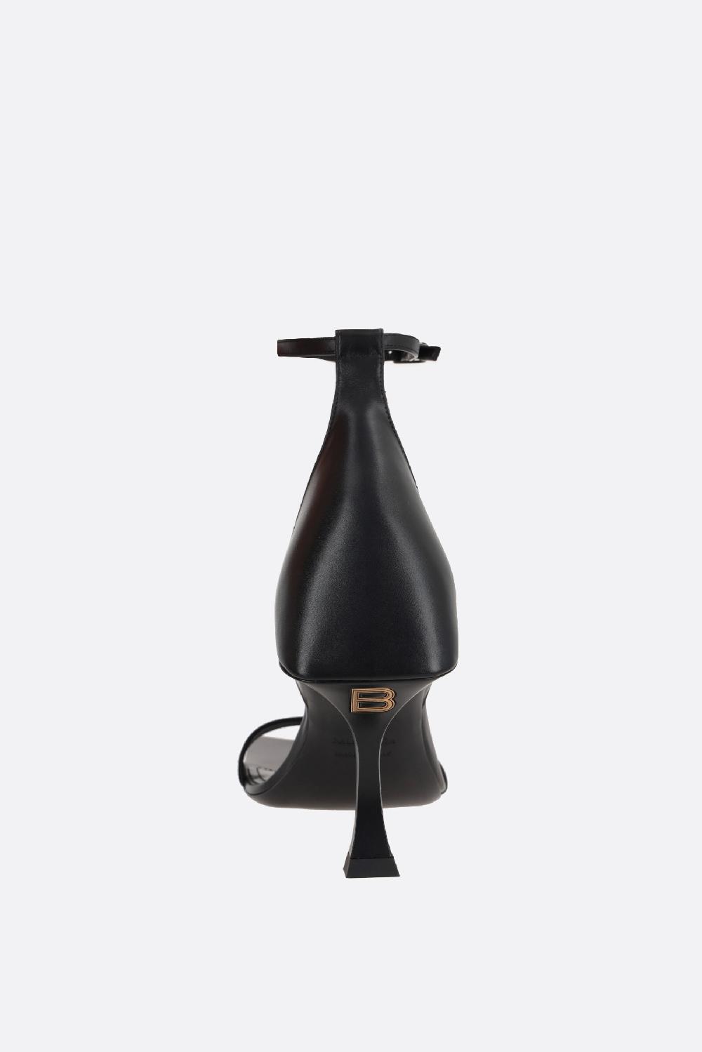BALENCIAGA sandalo Hourglass in pelle liscia Outlet