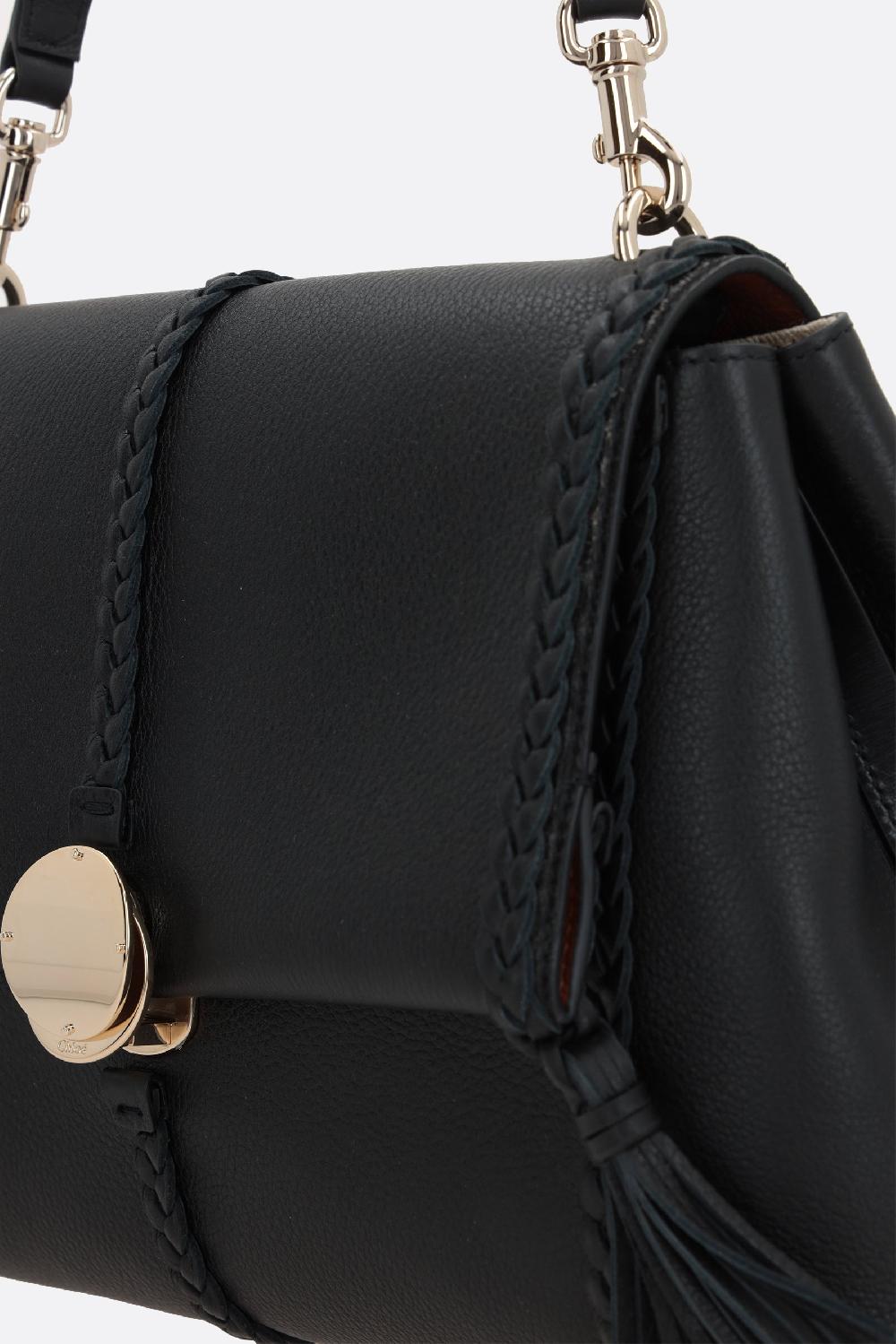 CHLOÉ borsa a spalla Penelope media in pelle martellata In Vendita