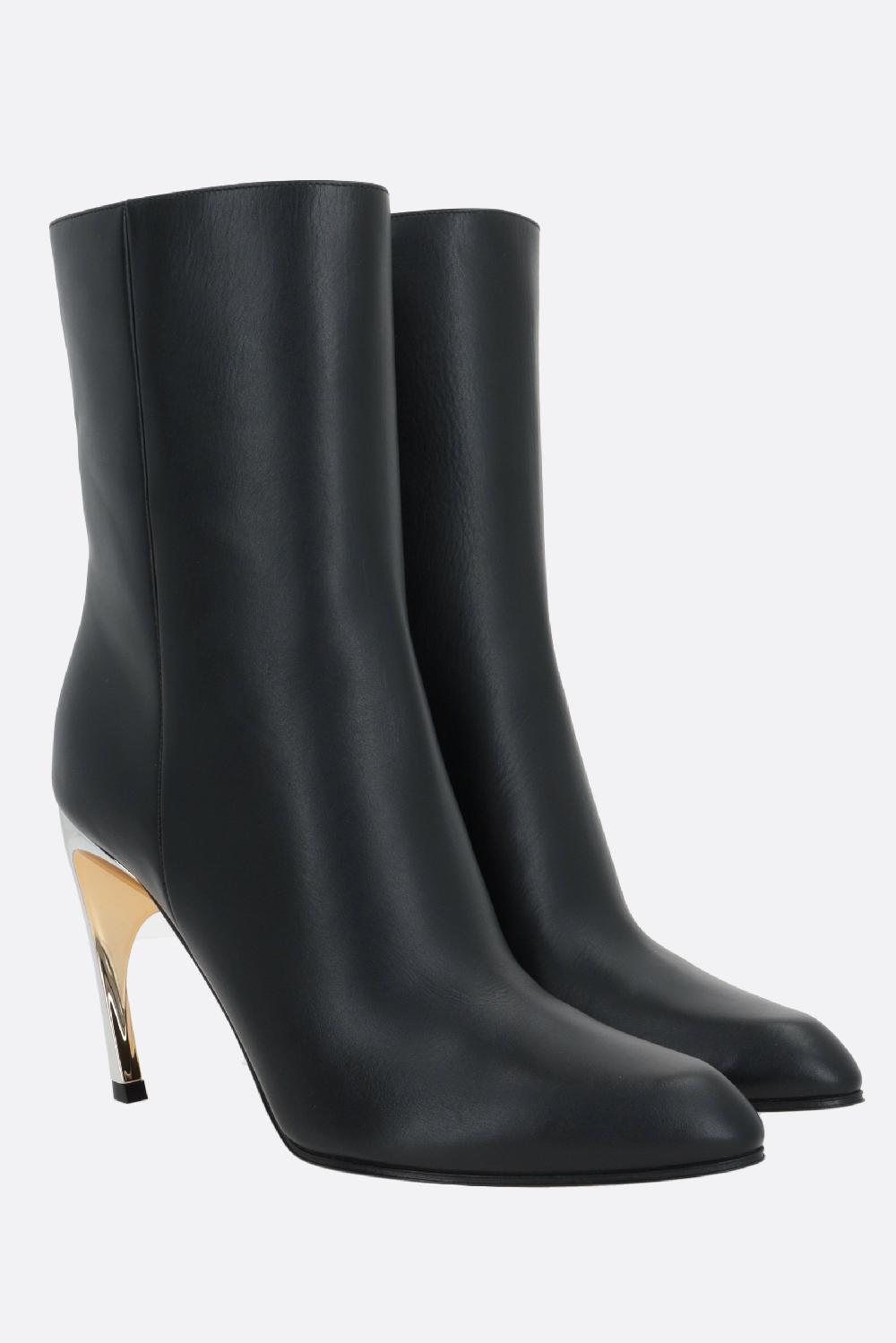 ALEXANDER McQUEEN stivaletto Armadillo in pelle liscia Hotsell