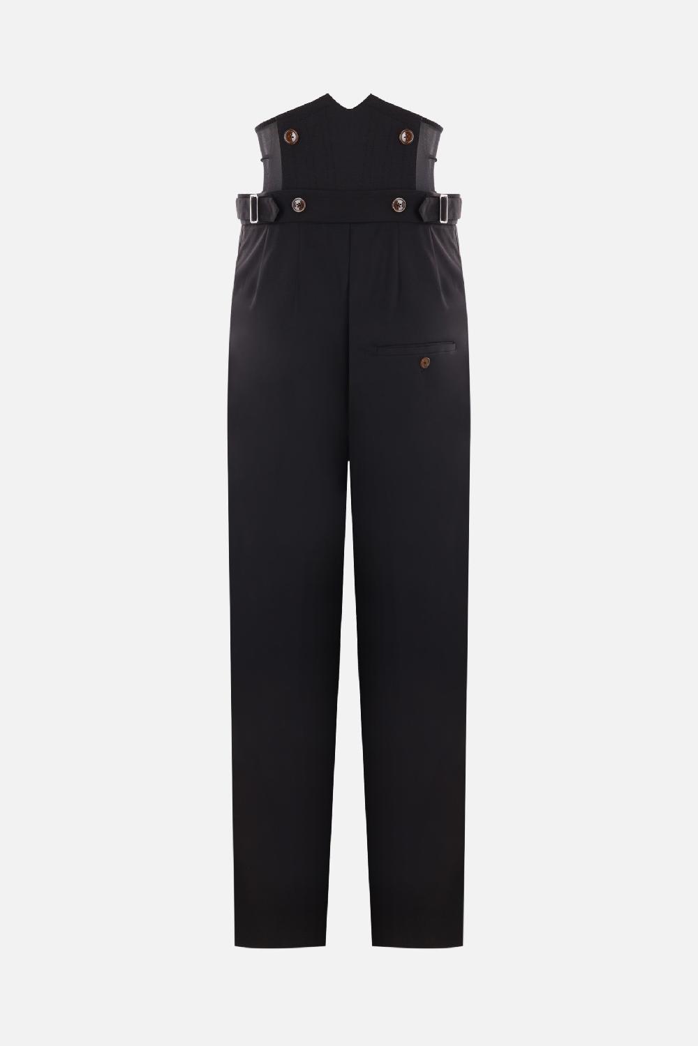 VIVIENNE WESTWOOD pantalone Long Macca Corset in lana Moda