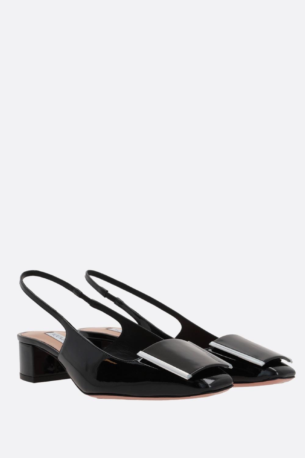 AQUAZZURA slingback Shibuya in vernice 2025