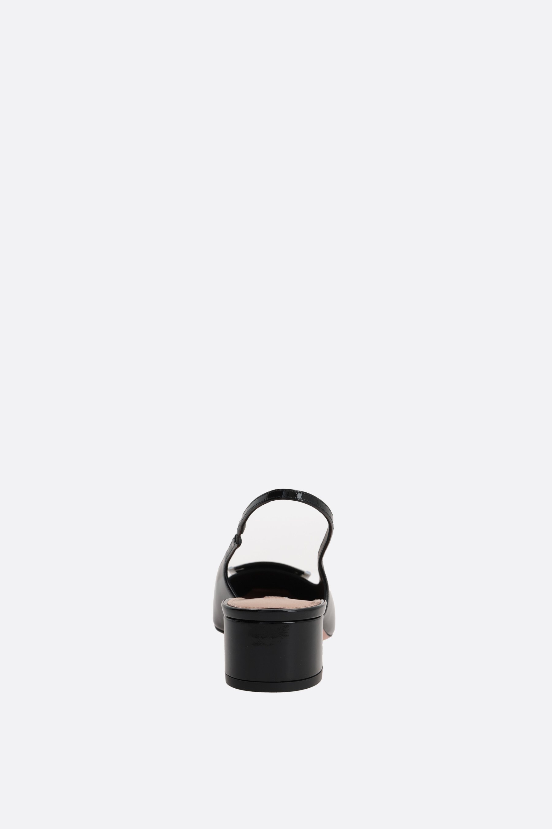 AQUAZZURA slingback Shibuya in vernice 2025