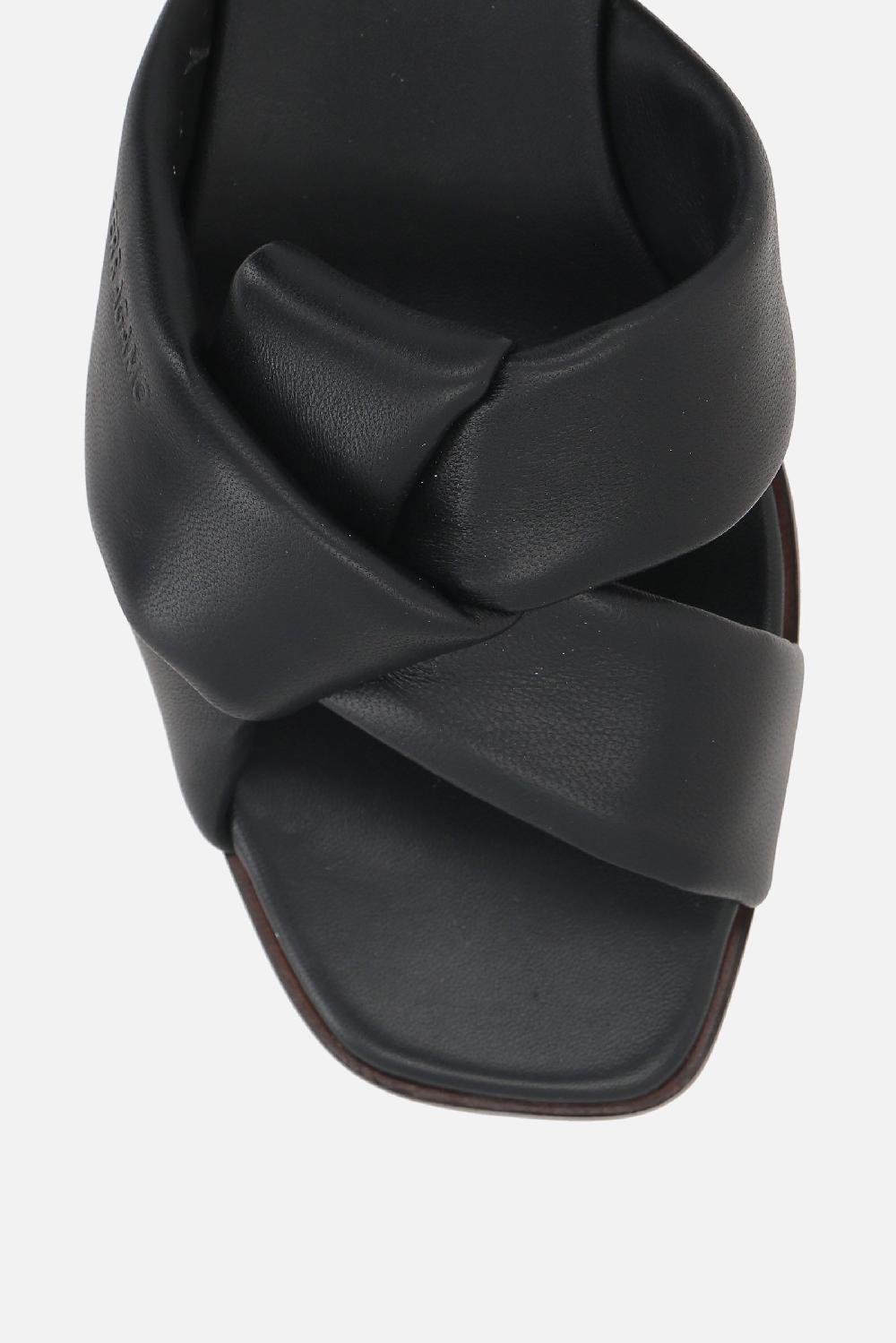 FERRAGAMO sandalo slide Alrai in nappa Spedizione Gratuita