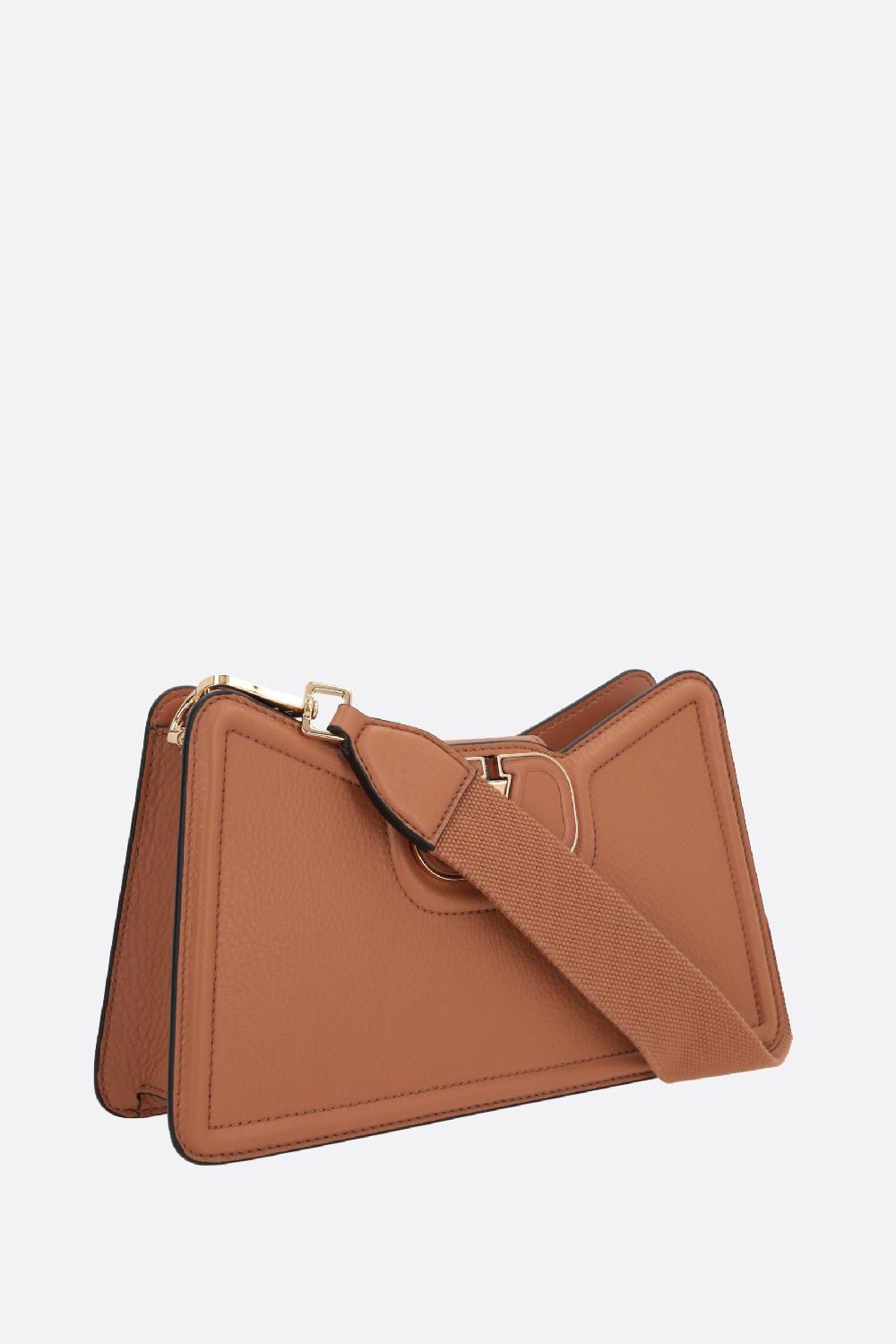 VALENTINO GARAVANI borsa a tracolla Vlogo Leather in pelle martellata Acquista Ora