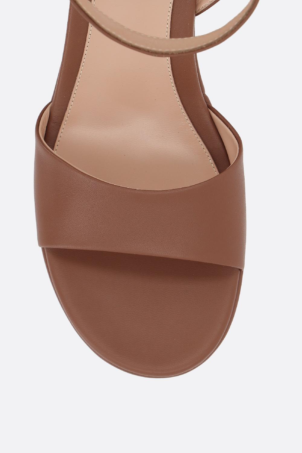 GIANVITO ROSSI sandalo platform Alma in nappa Consegna Veloce