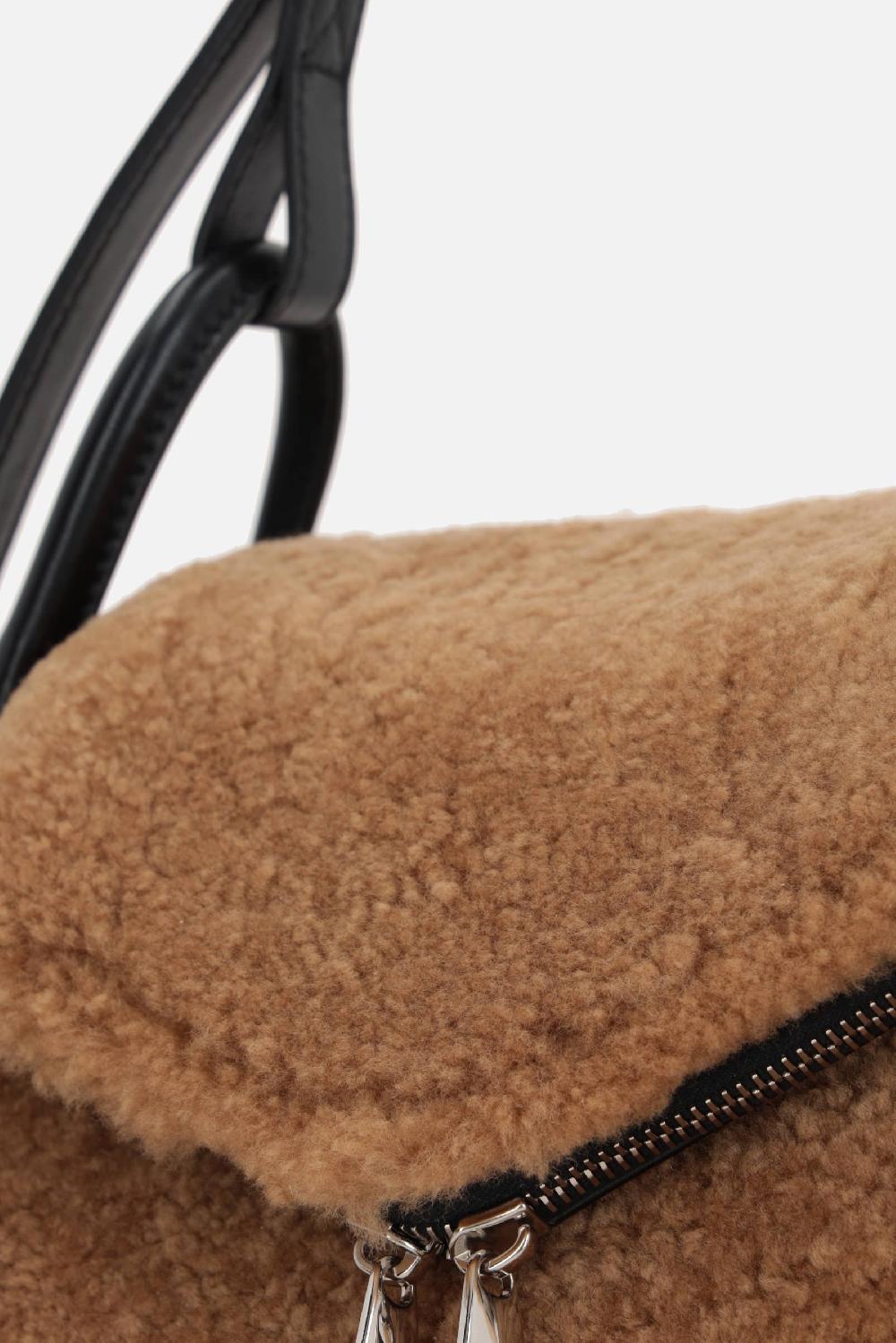 AMINA MUADDI borsa a mano Gemini in shearling Fino Al -60%