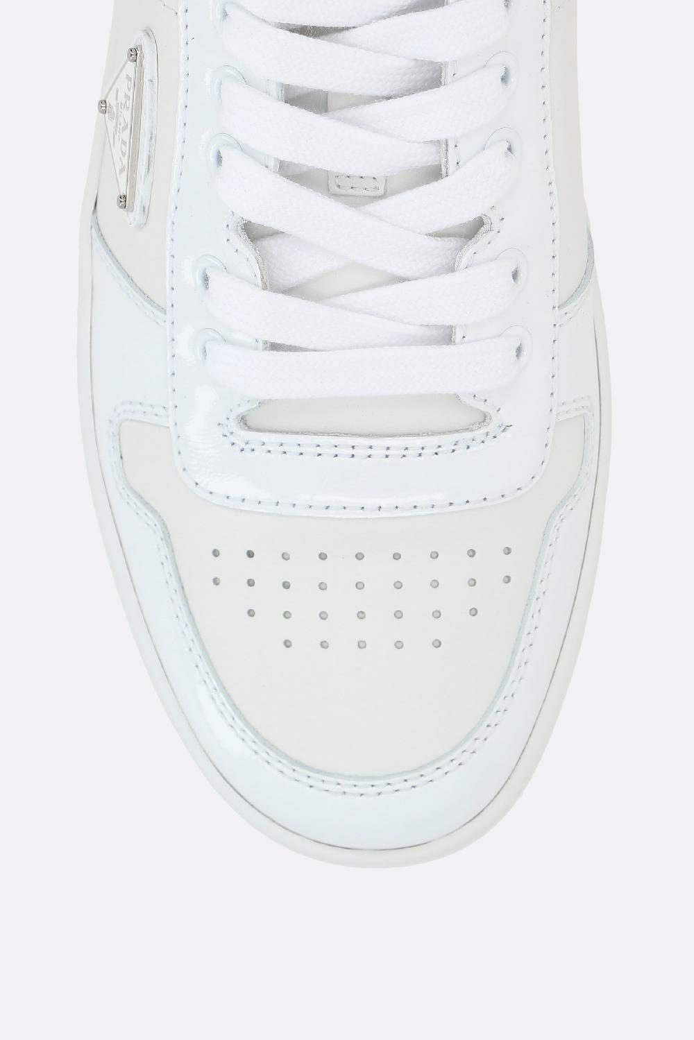 PRADA sneaker Downtown in pelle liscia e naplak Novità
