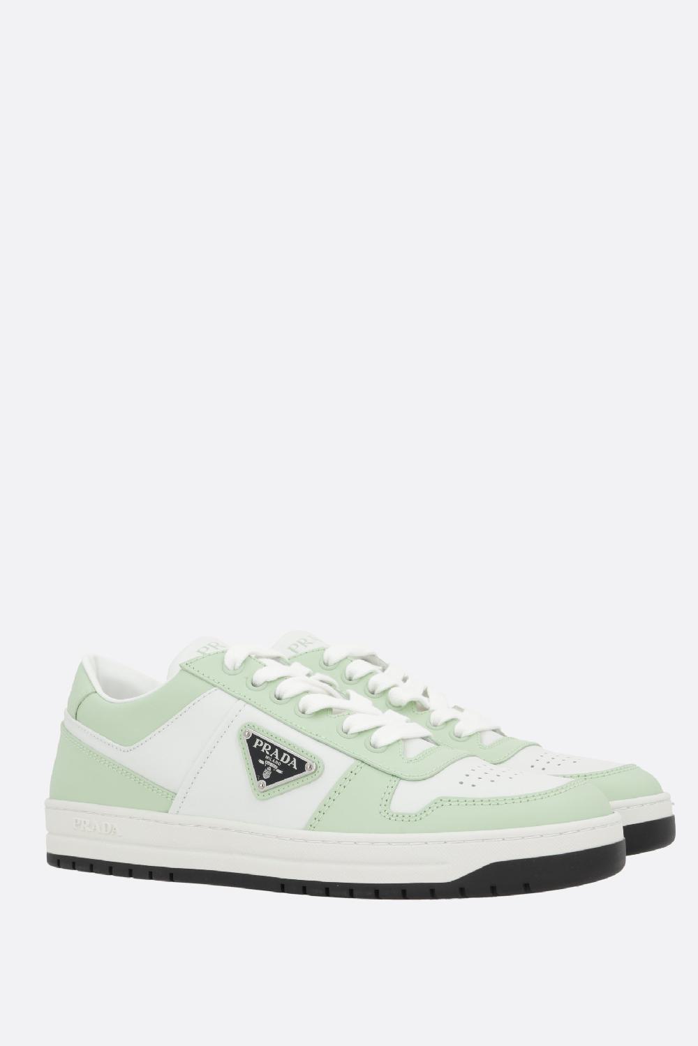 PRADA sneaker Downtown in pelle spazzolata Rois Sconto