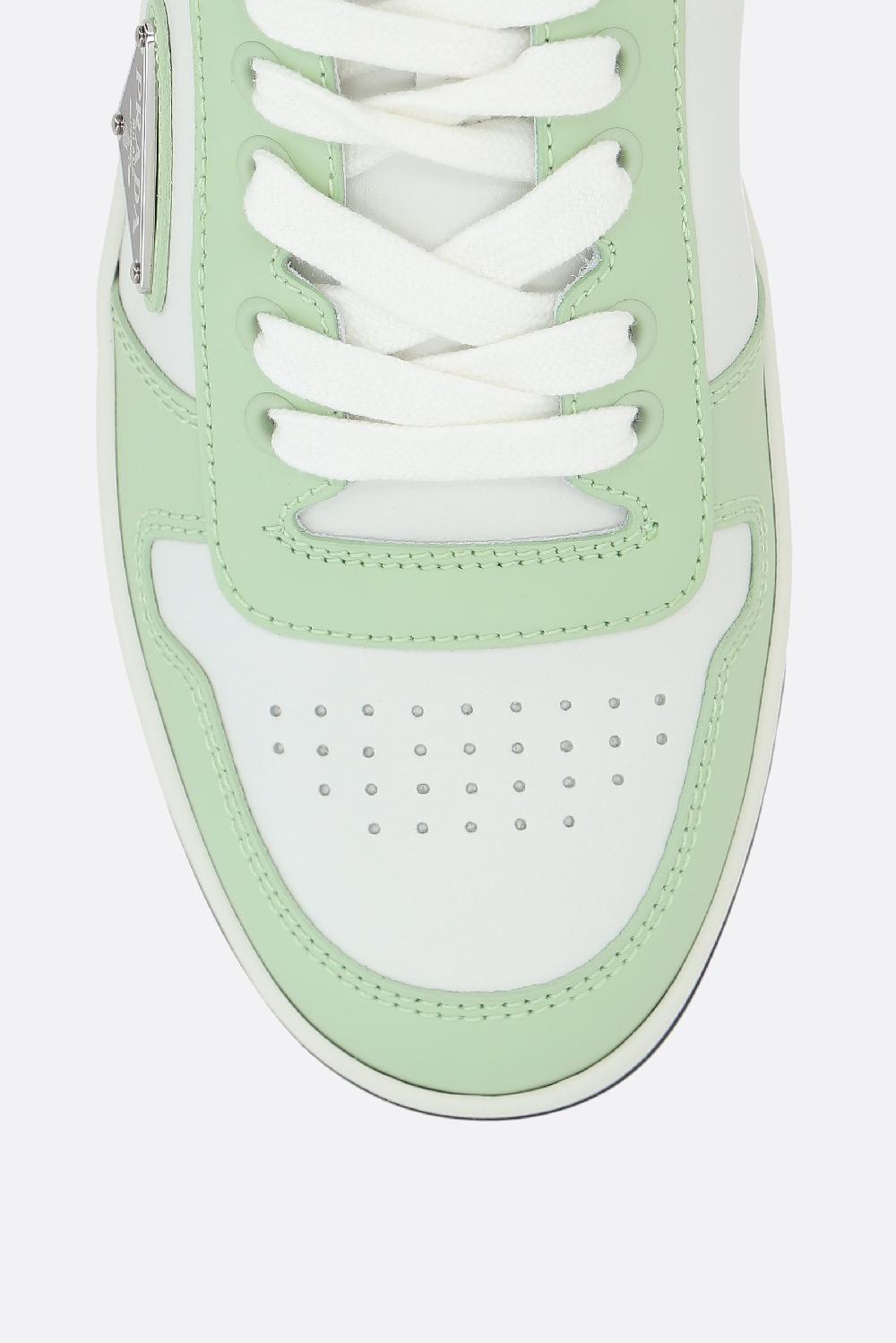 PRADA sneaker Downtown in pelle spazzolata Rois Sconto