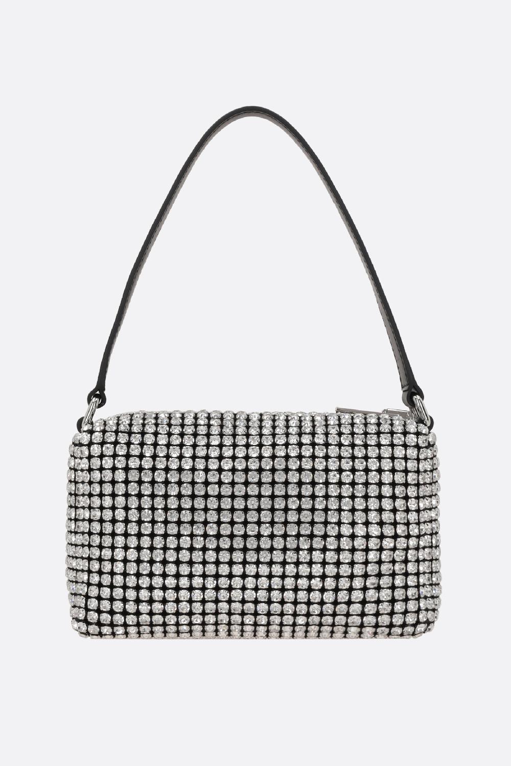 ALEXANDER WANG borsa a mano Heiress media in rete con strass Economico