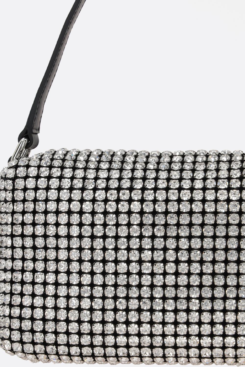ALEXANDER WANG borsa a mano Heiress media in rete con strass Economico