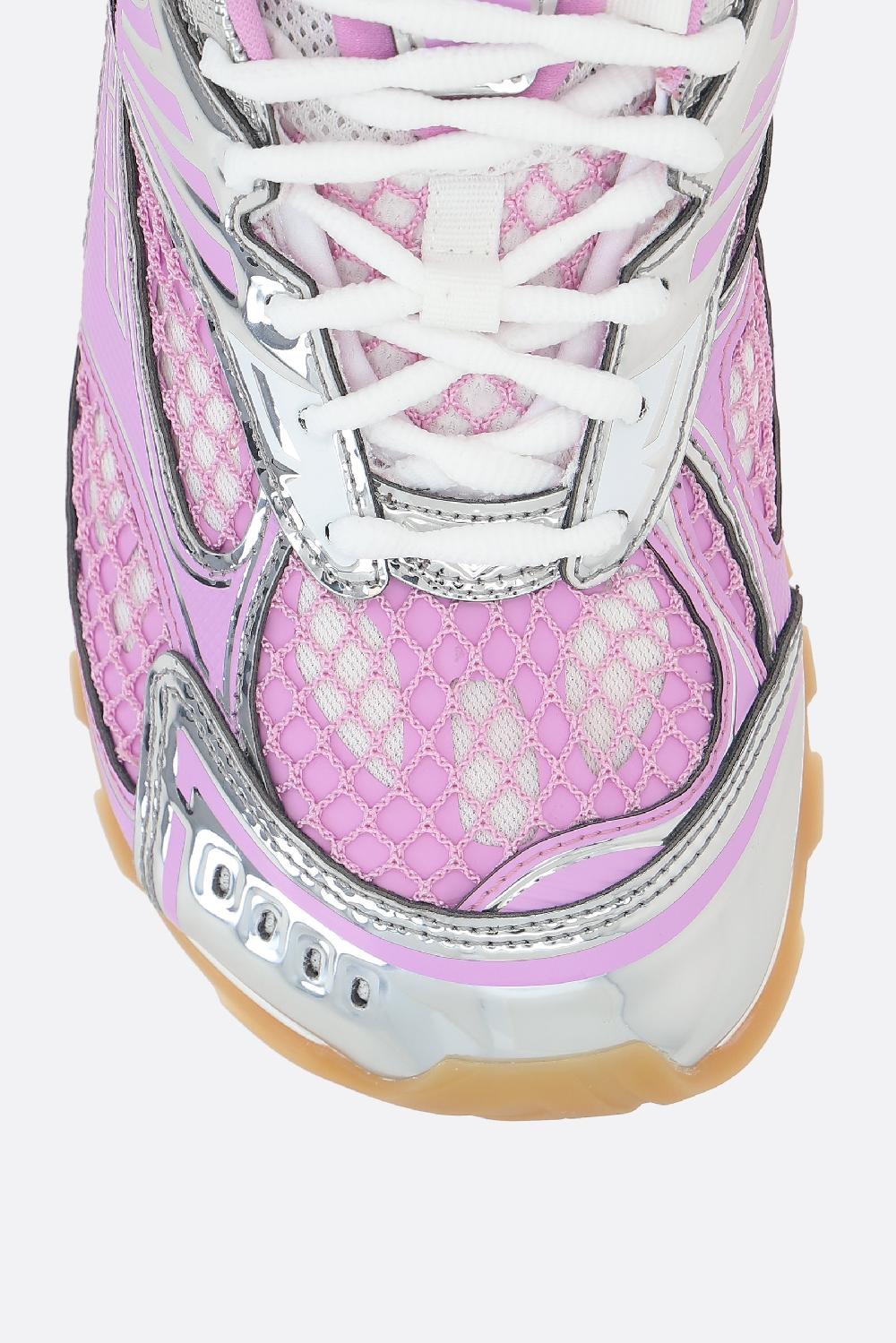 BOTTEGA VENETA sneaker Orbit in mesh e ecopelle laminata Offerte