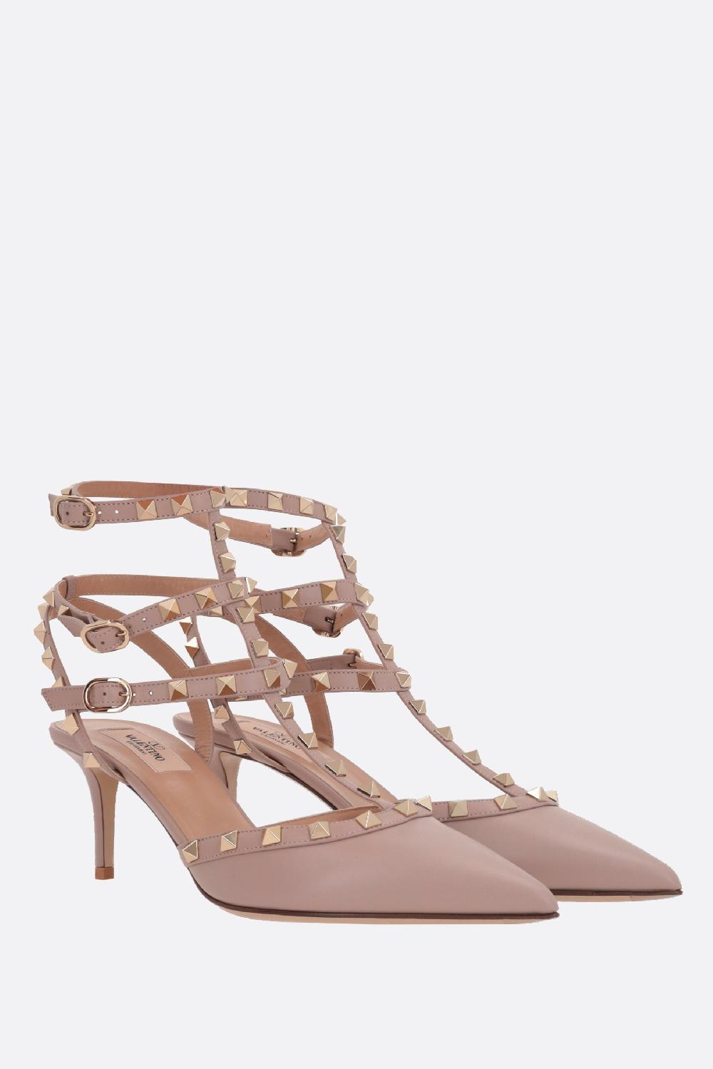 VALENTINO GARAVANI slingback Rockstud in pelle liscia Hotsell