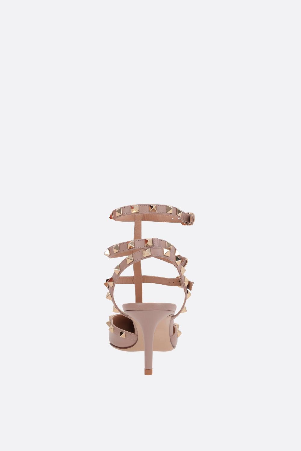 VALENTINO GARAVANI slingback Rockstud in pelle liscia Hotsell