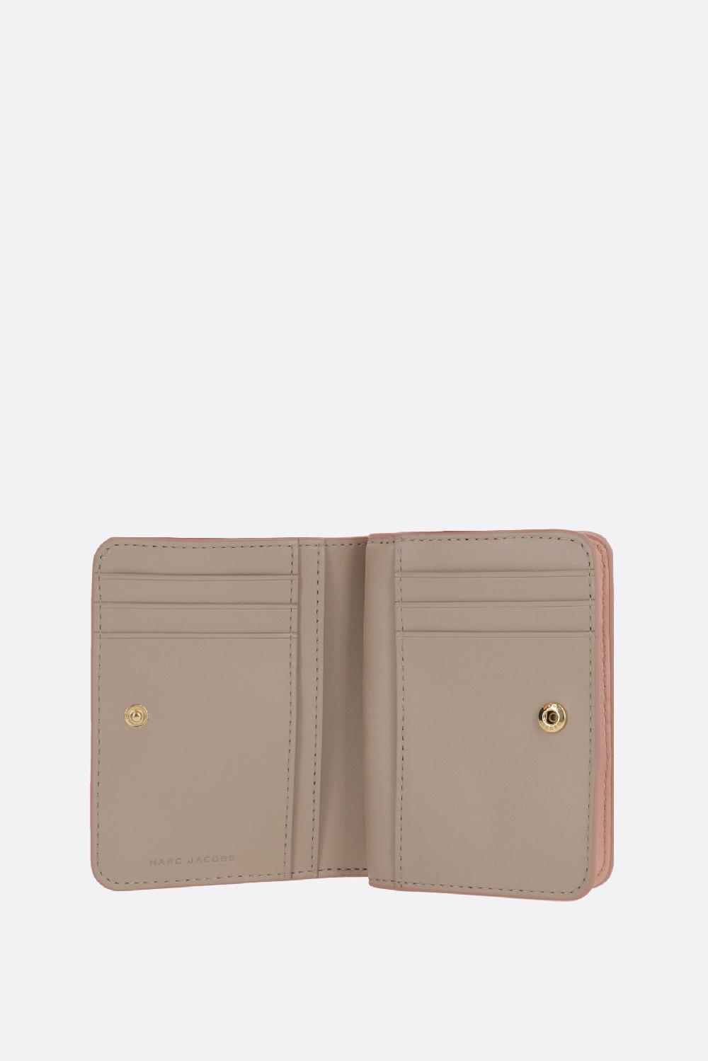 MARC JACOBS portafogli compatto The Covered J Marc mini Vendita Calda