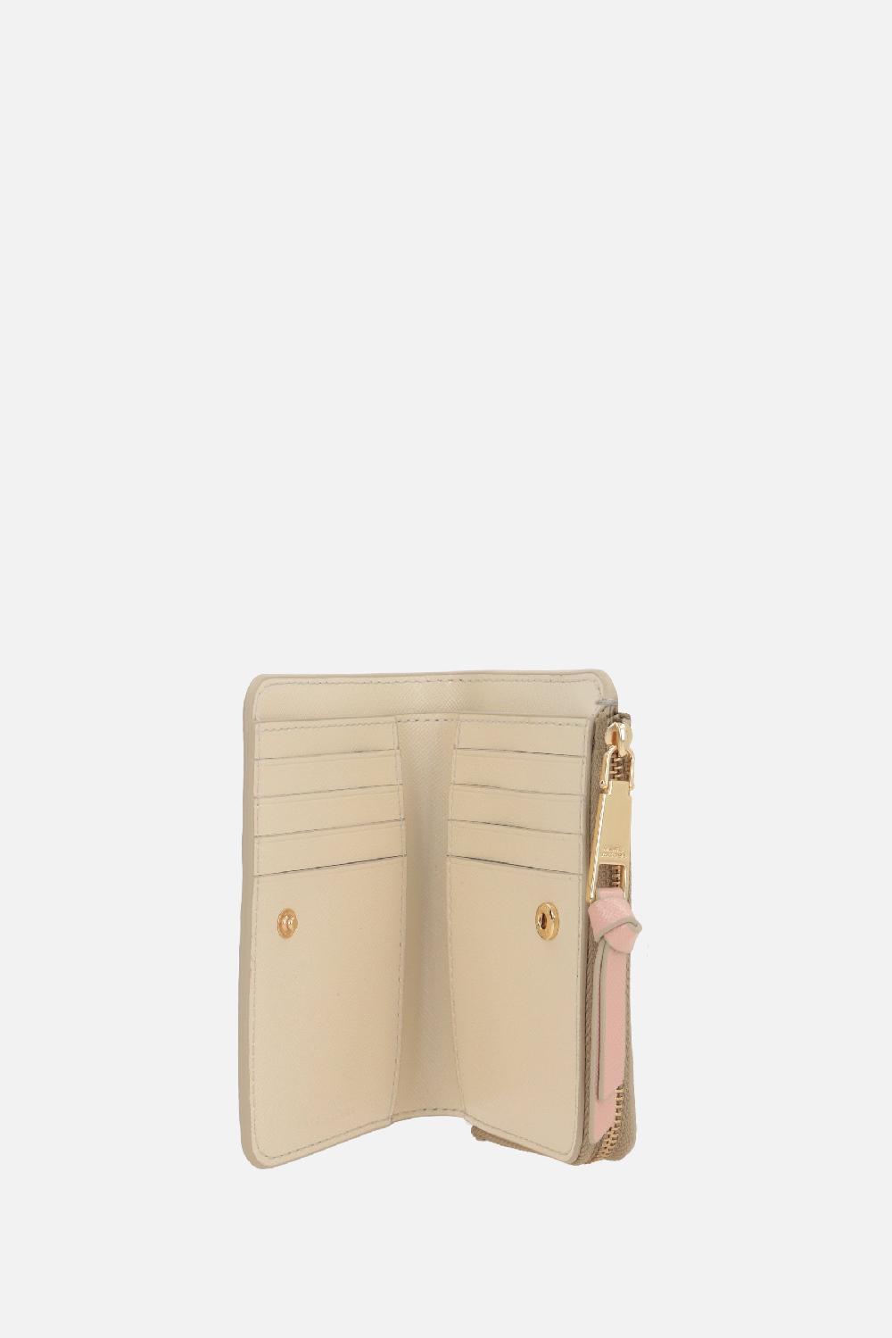MARC JACOBS portafogli bifold The Utility Snapshot slim In Saldo