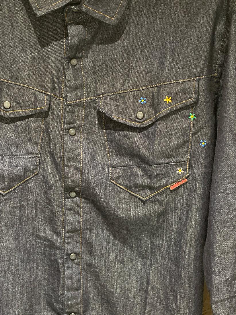 Underground Couture Camicia Denim Displaj Fino Al -60%