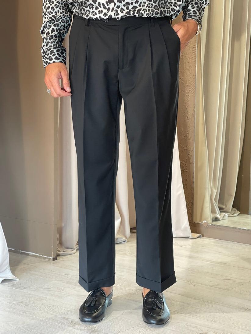 Underground Couture Pantalone D.P Nero Lana I Più Venduti