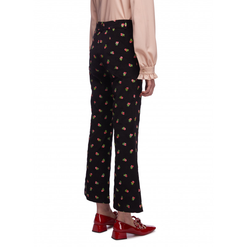 Vivetta PANTALONE CON RICAMI Sconto