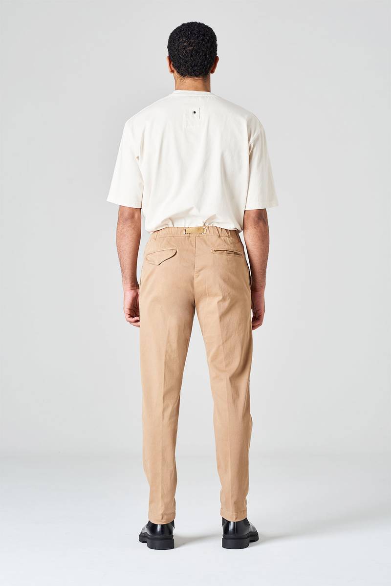 White sand Pantalone in gabardina Economico
