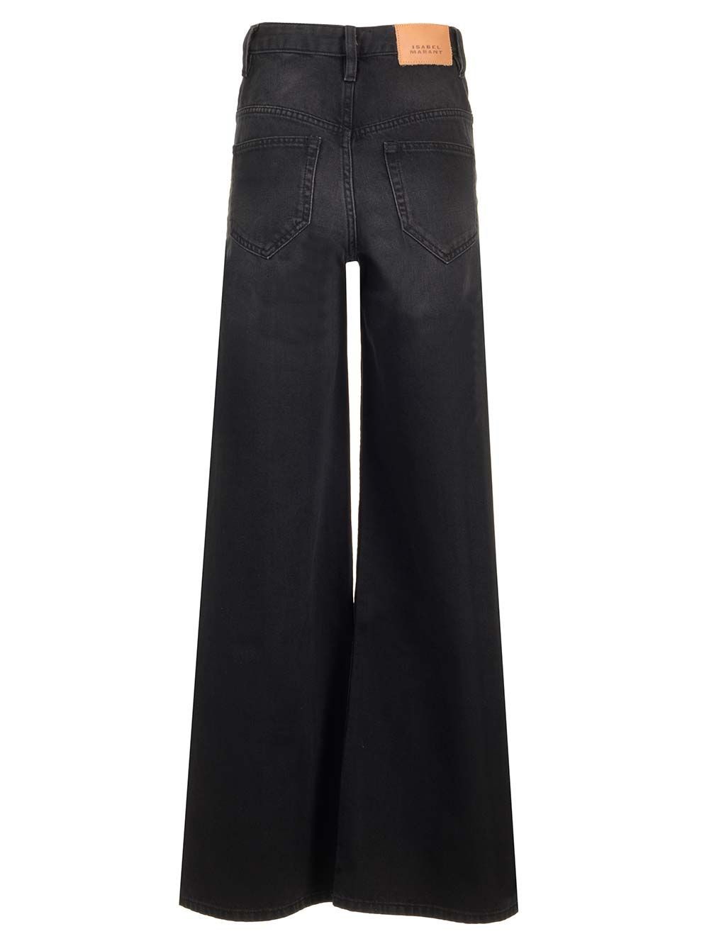 Al Duca D'Aosta Isabel Marant Jeans vita alta "Lemony" Nuovo
