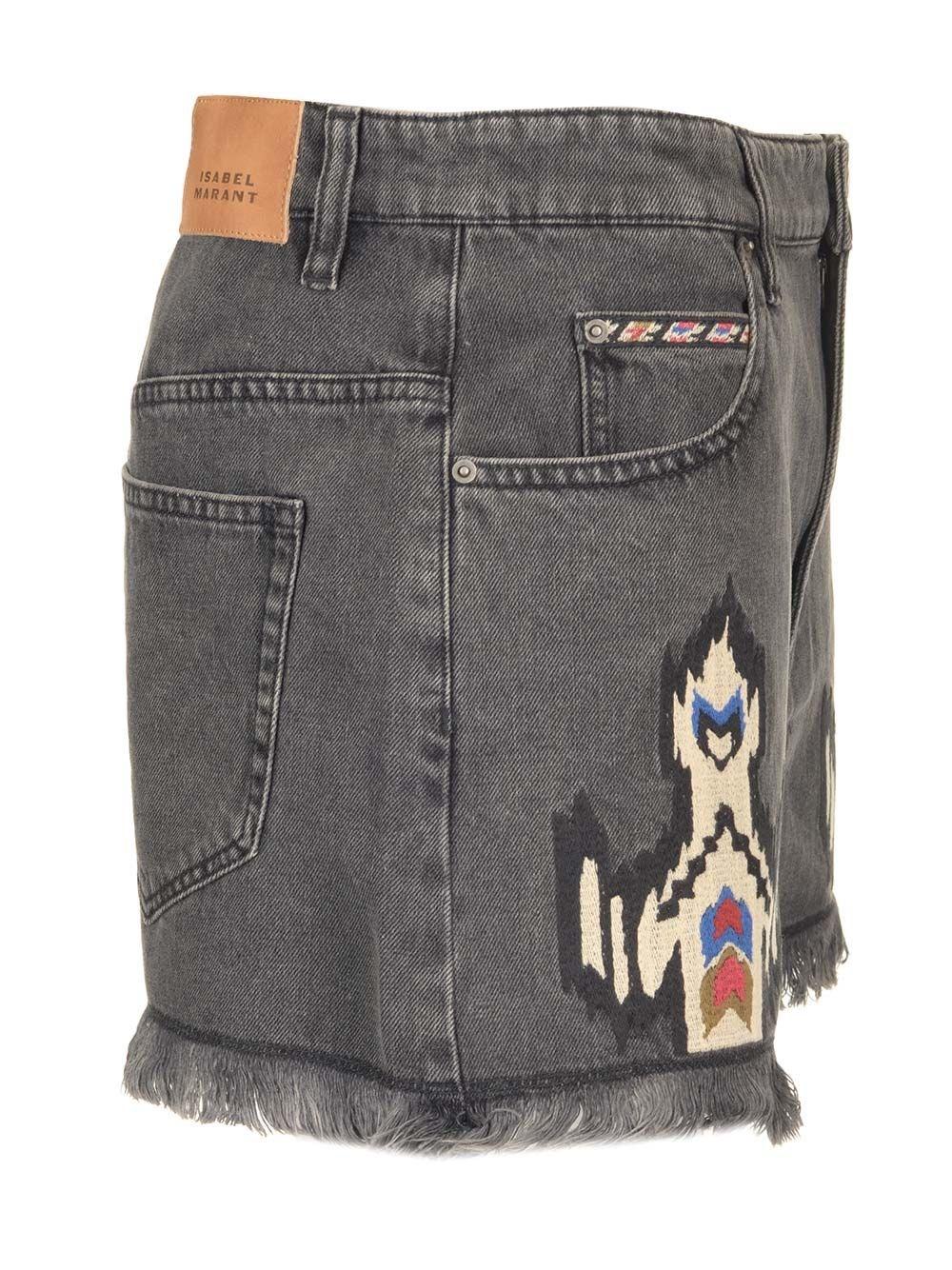 Al Duca D'Aosta Isabel Marant Shorts in denim Qualità