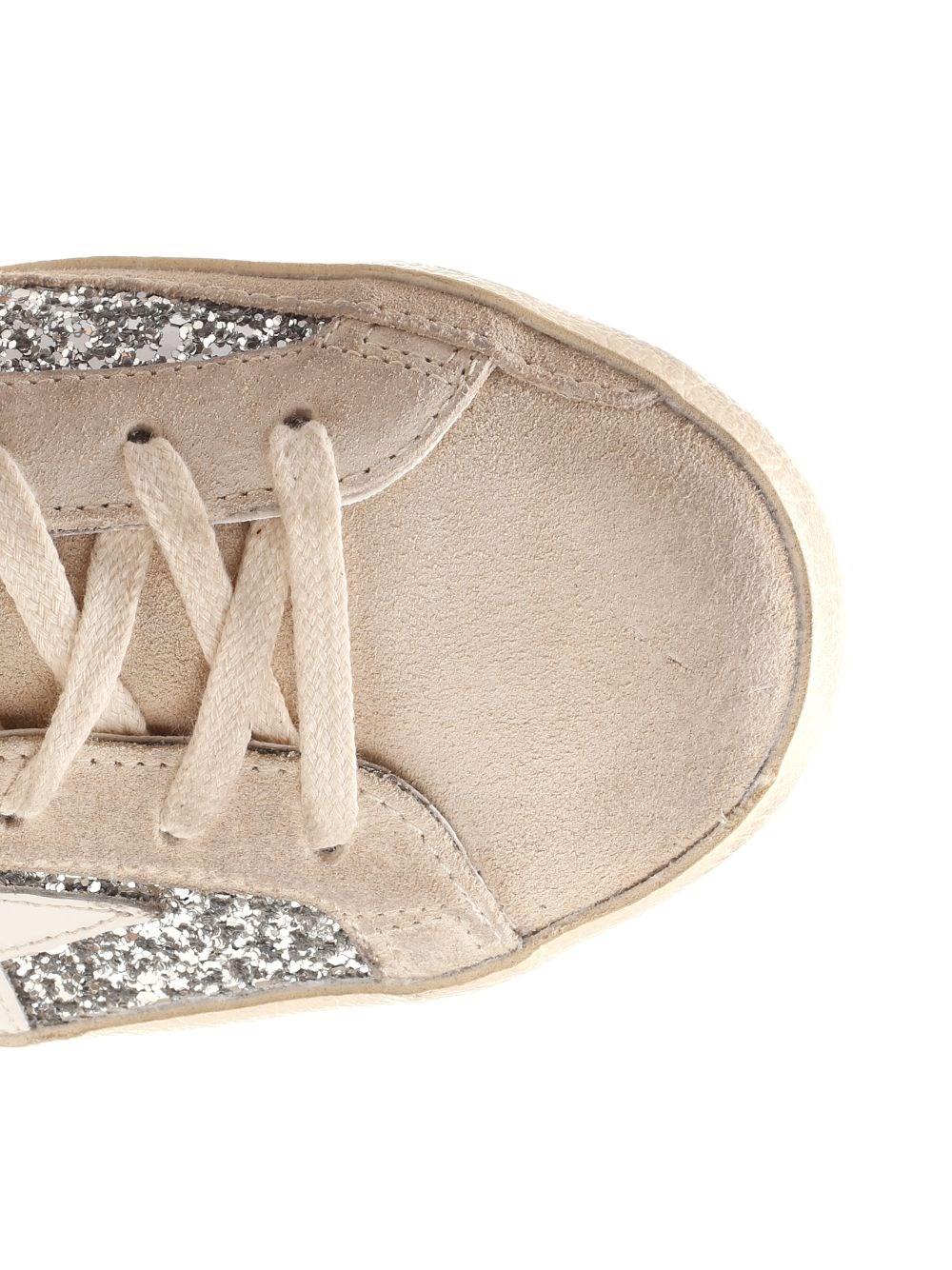 Al Duca D'Aosta Golden Goose Sneakers "Super Star" glitter Outlet