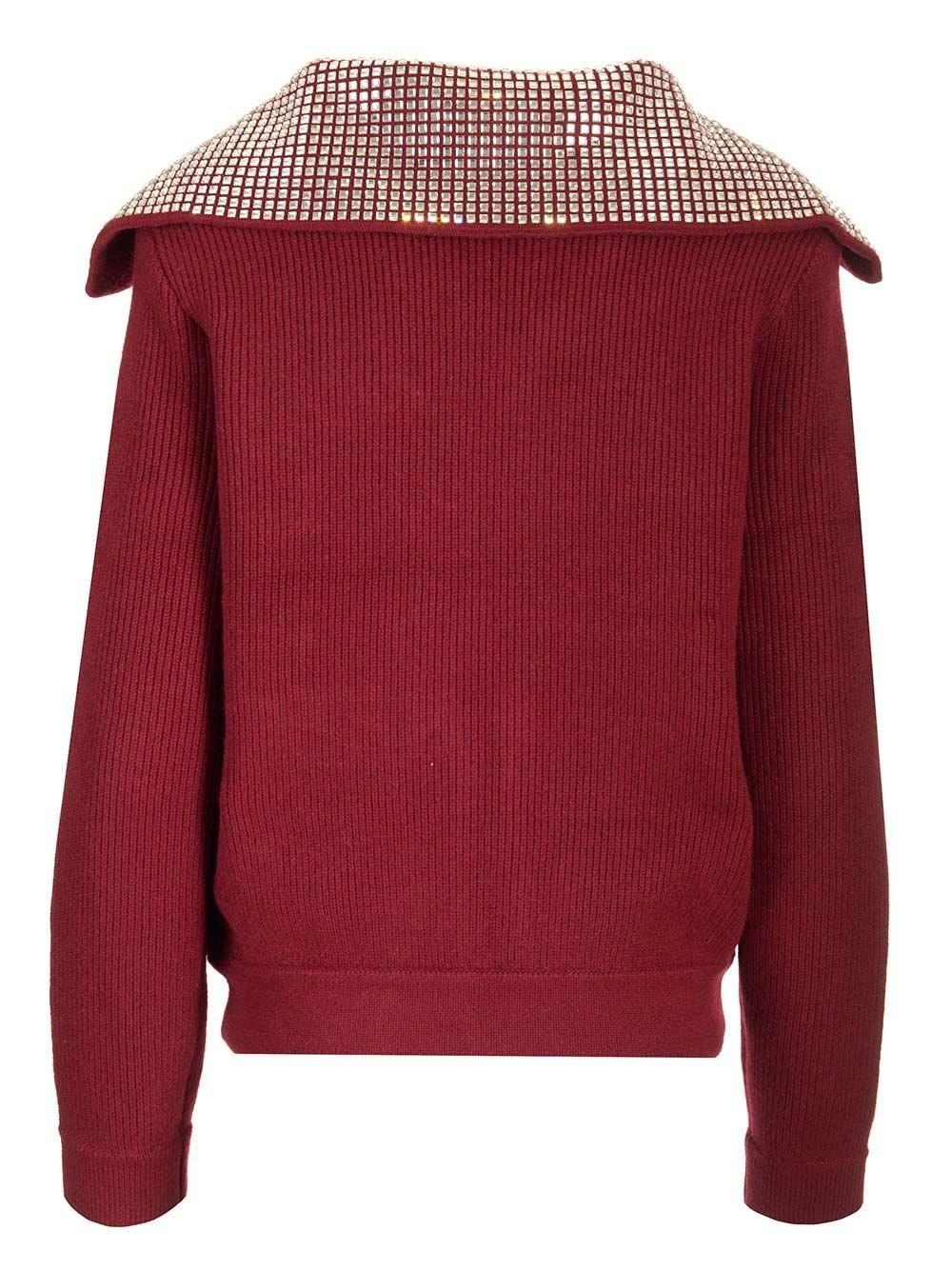 Al Duca D'Aosta Self-portrait Cardigan con collo oversize Affare Del Giorno